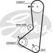 Kit de distribution GATES K015372XS - Visuel 2