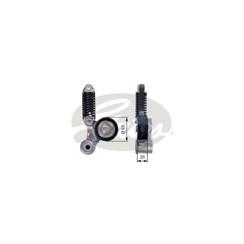 Jeu de courroies trapézoïdales à nervures GATES K016PK1029EMD
