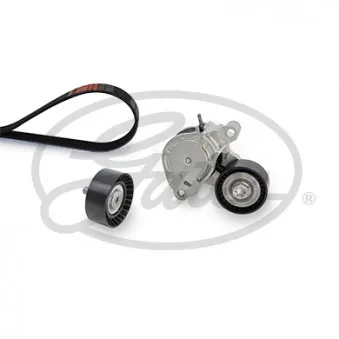 Jeu de courroies trapézoïdales à nervures GATES K016PK1715XS