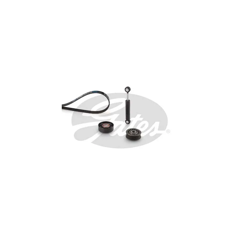 Jeu de courroies trapézoïdales à nervures GATES K016PK2080HD