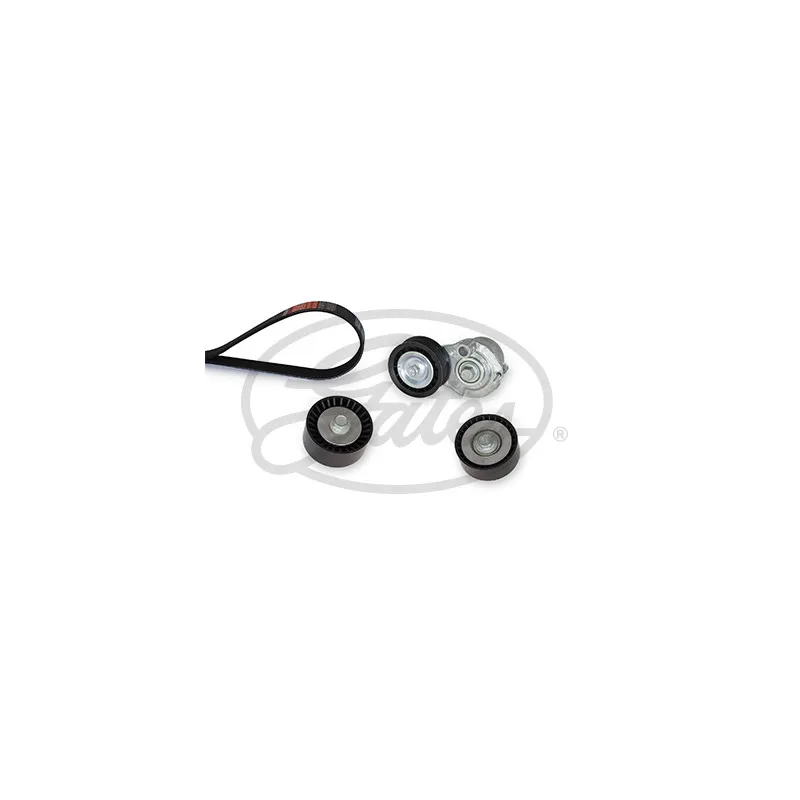 Jeu de courroies trapézoïdales à nervures GATES K016PK2220XS