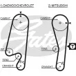 Kit de distribution GATES K035434XS - Visuel 2