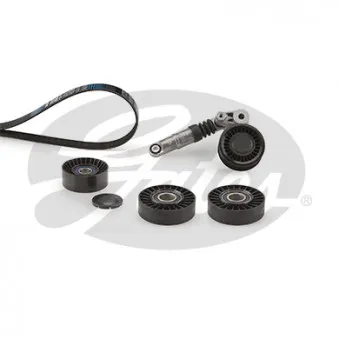 Jeu de courroies trapézoïdales à nervures GATES K046PK2580XS
