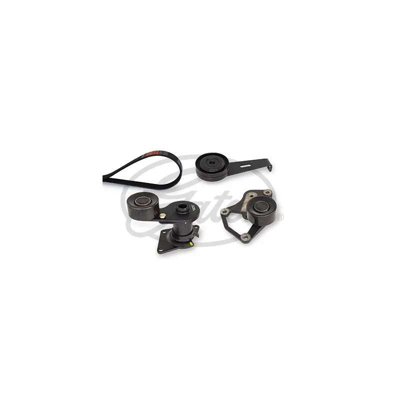 Jeu de courroies trapézoïdales à nervures GATES K086PK1700