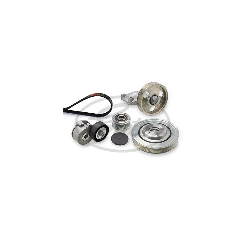 Jeu de courroies trapézoïdales à nervures GATES K186PK1218