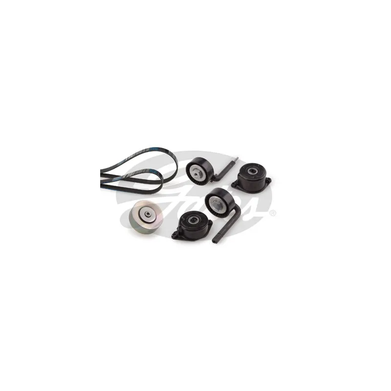 Jeu de courroies trapézoïdales à nervures GATES K316PK2083