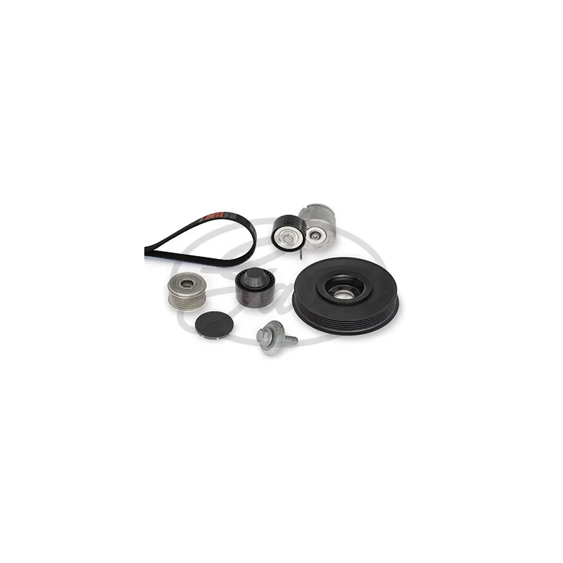 Jeu de courroies trapézoïdales à nervures GATES K356PK1708