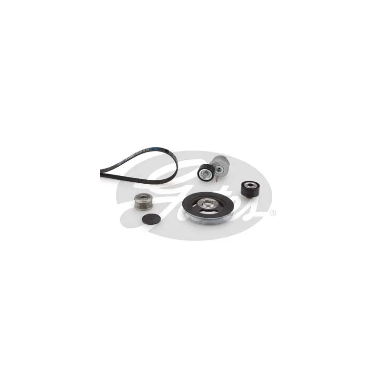 Jeu de courroies trapézoïdales à nervures GATES K406PK1708