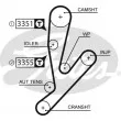 Pompe à eau + kit de courroie de distribution GATES KP15592XS - Visuel 2