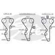 Pompe à eau + kit de courroie de distribution GATES KP35468XS - Visuel 2