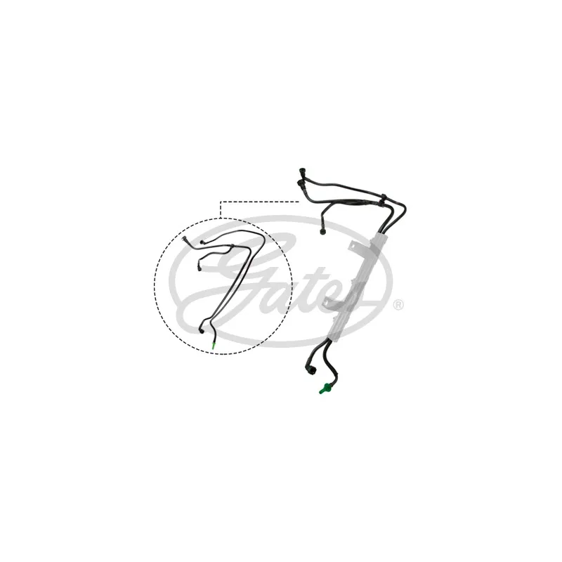 Tuyau de carburant GATES MFL1000