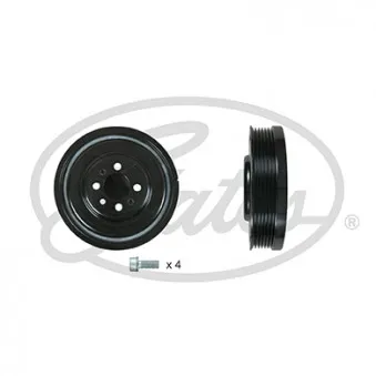 Poulie, vilebrequin GATES TVD1184A