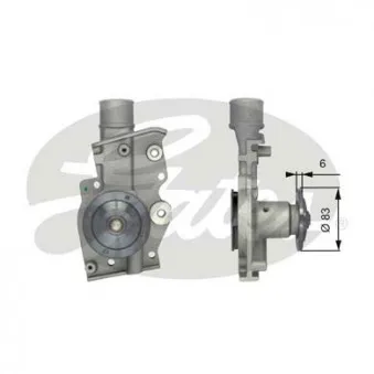Pompe à eau GATES WP0042