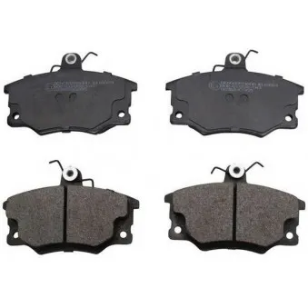 Jeu de 4 plaquettes de frein avant DENCKERMANN B110024