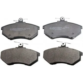 Jeu de 4 plaquettes de frein avant DENCKERMANN B110036