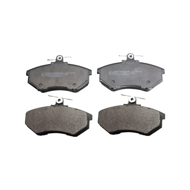 Jeu de 4 plaquettes de frein avant DENCKERMANN B110036