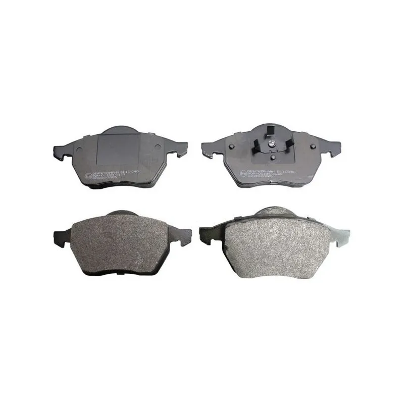 Jeu de 4 plaquettes de frein avant DENCKERMANN B110040