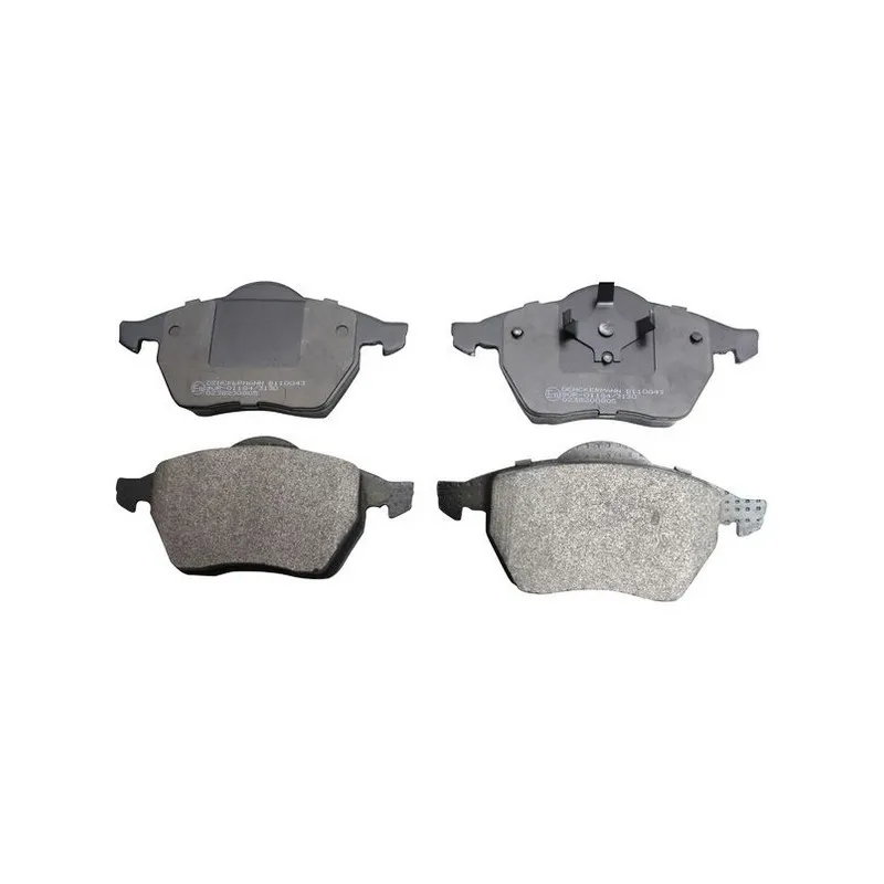 Jeu de 4 plaquettes de frein avant DENCKERMANN B110043