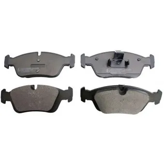 Jeu de 4 plaquettes de frein avant DENCKERMANN B110055