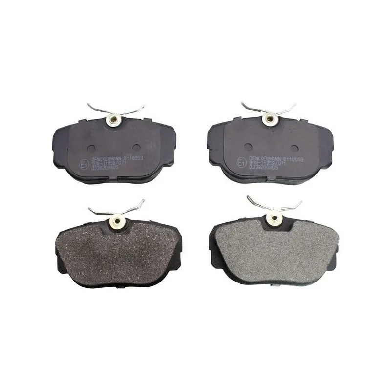 Jeu de 4 plaquettes de frein avant DENCKERMANN B110059