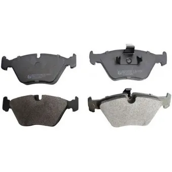Jeu de 4 plaquettes de frein avant DENCKERMANN B110072