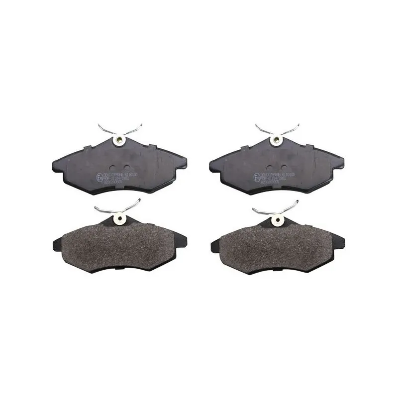 Jeu de 4 plaquettes de frein avant DENCKERMANN B110100