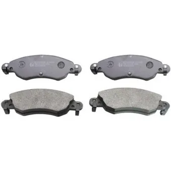 Jeu de 4 plaquettes de frein avant DENCKERMANN B110103