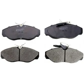 Jeu de 4 plaquettes de frein avant DENCKERMANN B110113