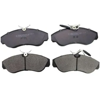 Jeu de 4 plaquettes de frein avant DENCKERMANN B110114