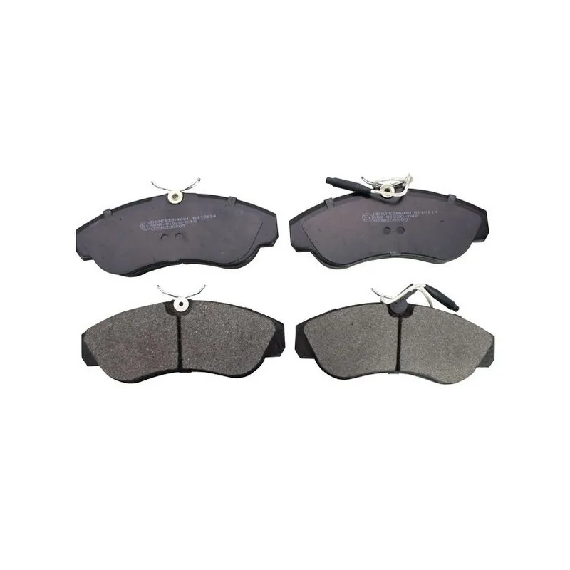 Jeu de 4 plaquettes de frein avant DENCKERMANN B110114