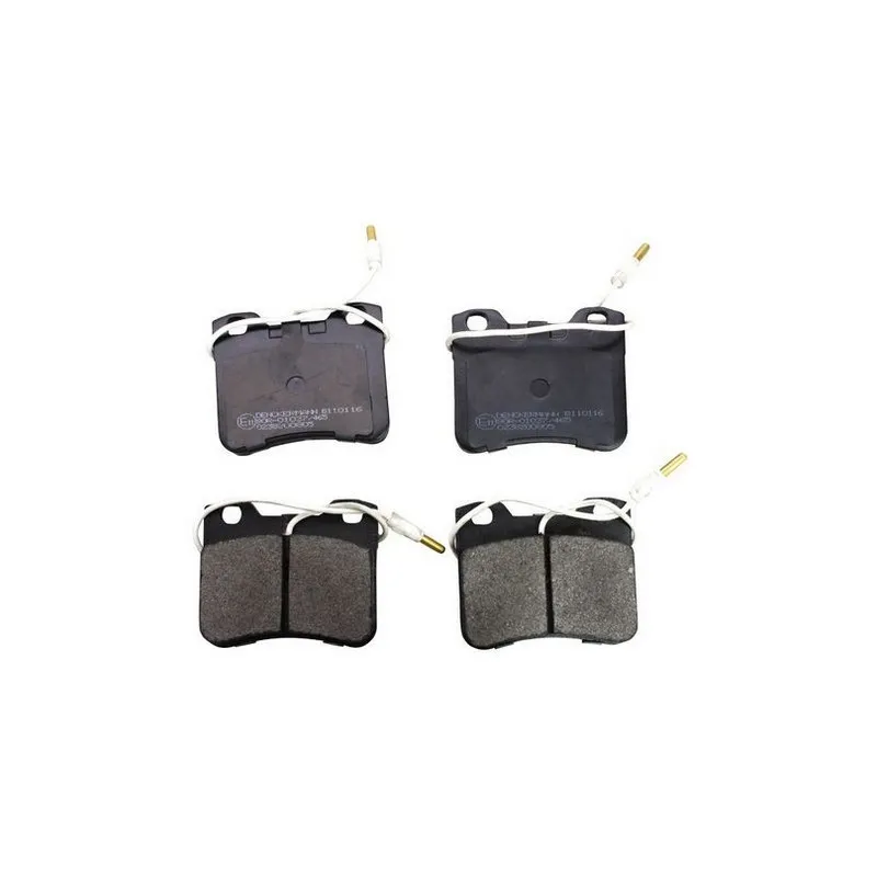 Jeu de 4 plaquettes de frein avant DENCKERMANN B110116