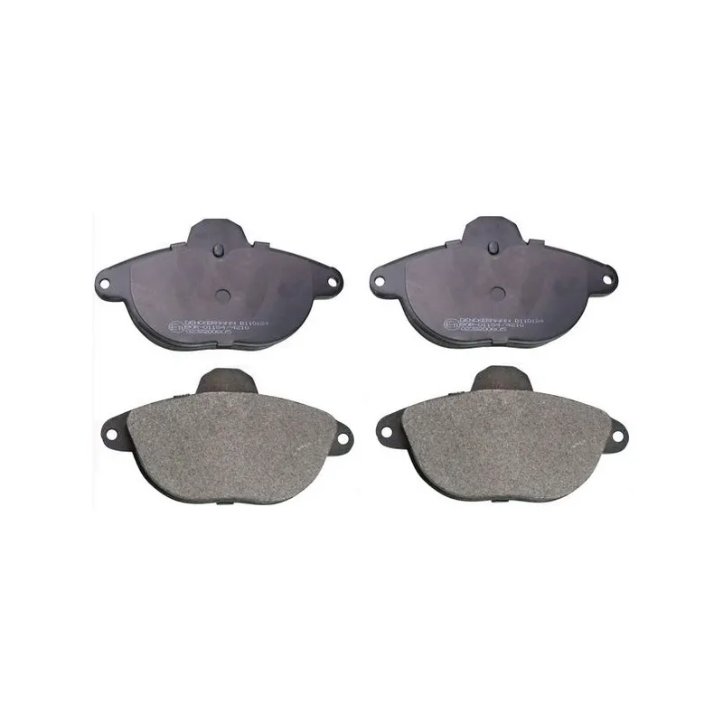 Jeu de 4 plaquettes de frein avant DENCKERMANN B110124