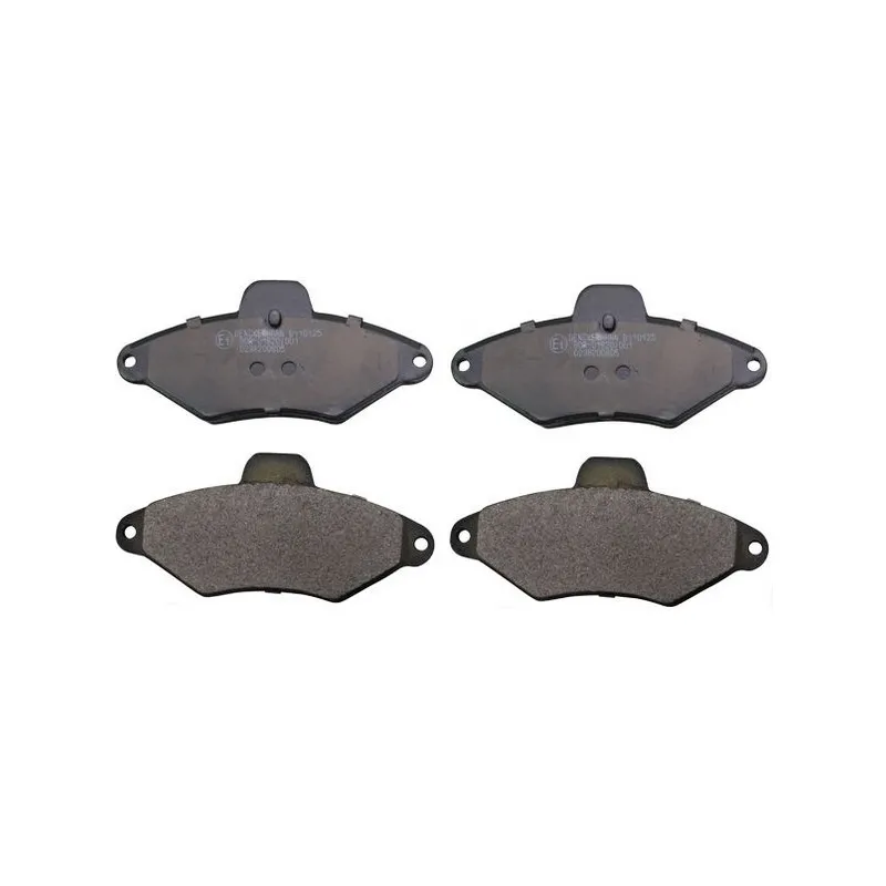 Jeu de 4 plaquettes de frein avant DENCKERMANN B110125