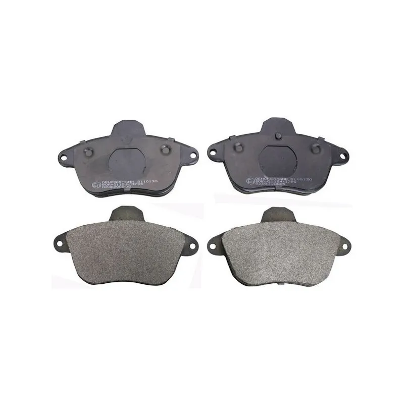 Jeu de 4 plaquettes de frein avant DENCKERMANN B110130