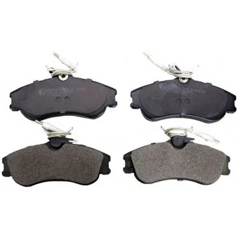 Jeu de 4 plaquettes de frein avant DENCKERMANN B110132