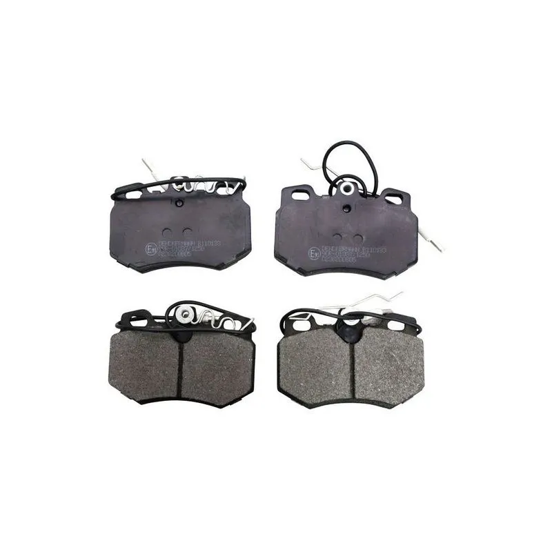 Jeu de 4 plaquettes de frein avant DENCKERMANN B110133