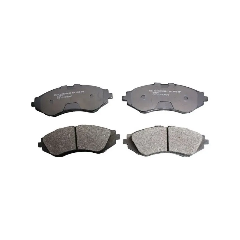 Jeu de 4 plaquettes de frein avant DENCKERMANN B110139