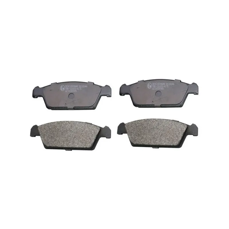 Jeu de 4 plaquettes de frein avant DENCKERMANN B110146