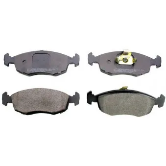 Jeu de 4 plaquettes de frein avant DENCKERMANN B110170
