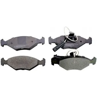 Jeu de 4 plaquettes de frein avant DENCKERMANN B110178