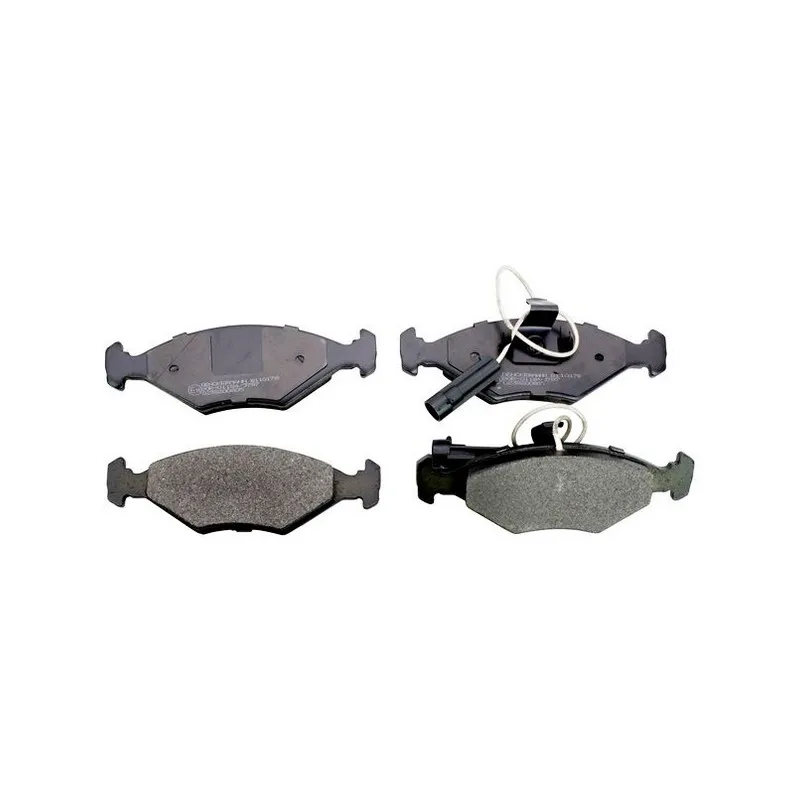 Jeu de 4 plaquettes de frein avant DENCKERMANN B110178