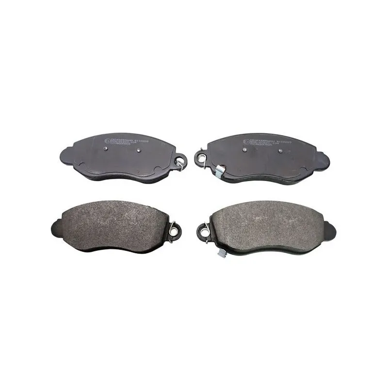 Jeu de 4 plaquettes de frein avant DENCKERMANN B110203