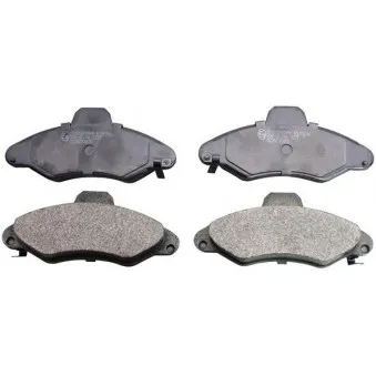 Jeu de 4 plaquettes de frein avant DENCKERMANN B110206
