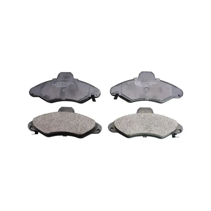 Jeu de 4 plaquettes de frein avant DENCKERMANN B110206