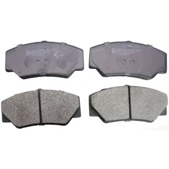 Jeu de 4 plaquettes de frein avant DENCKERMANN B110232