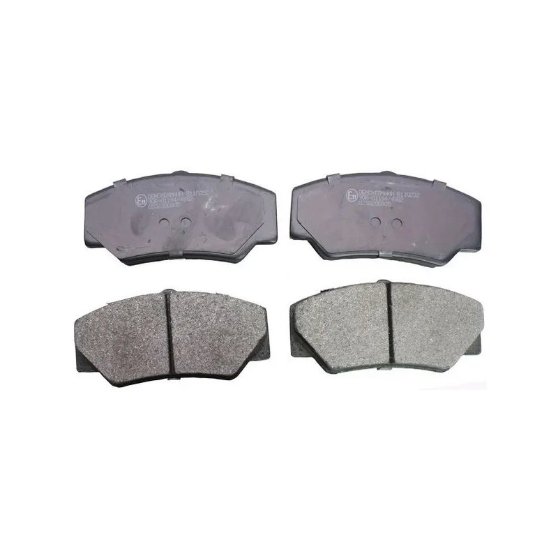 Jeu de 4 plaquettes de frein avant DENCKERMANN B110232