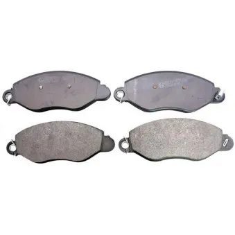 Jeu de 4 plaquettes de frein avant DENCKERMANN B110239