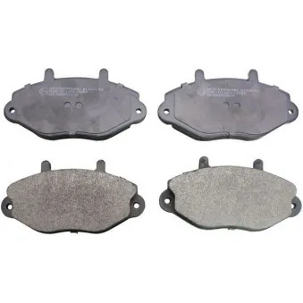 Jeu de 4 plaquettes de frein avant DENCKERMANN B110242