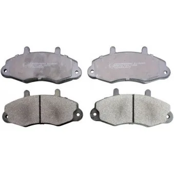 Jeu de 4 plaquettes de frein avant DENCKERMANN B110245