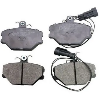 Jeu de 4 plaquettes de frein avant DENCKERMANN B110246